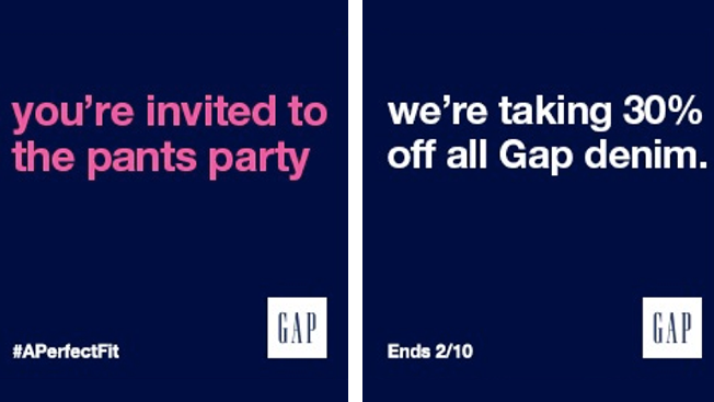 GAP #SpringIsWeird Instagram TInder