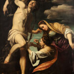 Vouet - San Sebastiano curato dalle pie donne
