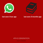 This Generation: WhatsApp VS Book