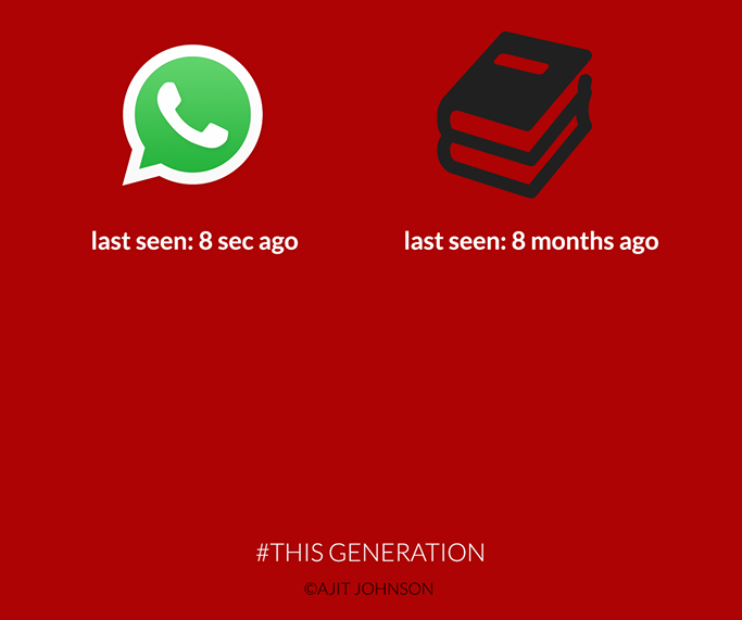 This Generation: WhatsApp VS Book