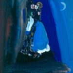 Chagall - Gli amanti al chiaro di luna