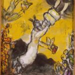 Marc Chagall-Moses-receiving the Tablets of Law