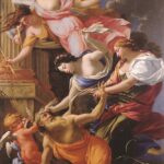 Simon Vouet_Saturn, conquered by Amor, Venus and Hope