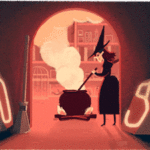 Doodle Google Halloween