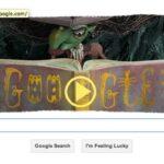 Doodle Google Halloween