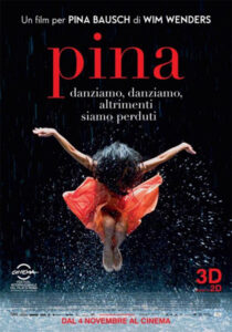 locandina film pina - wim wenders