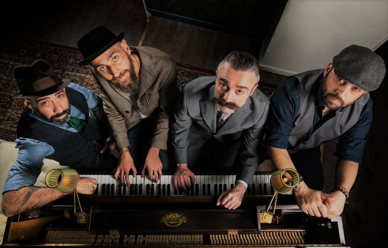 crew del JERRY THOMAS SPEAKEASY di Roma photo by Alberto Blasetti 2