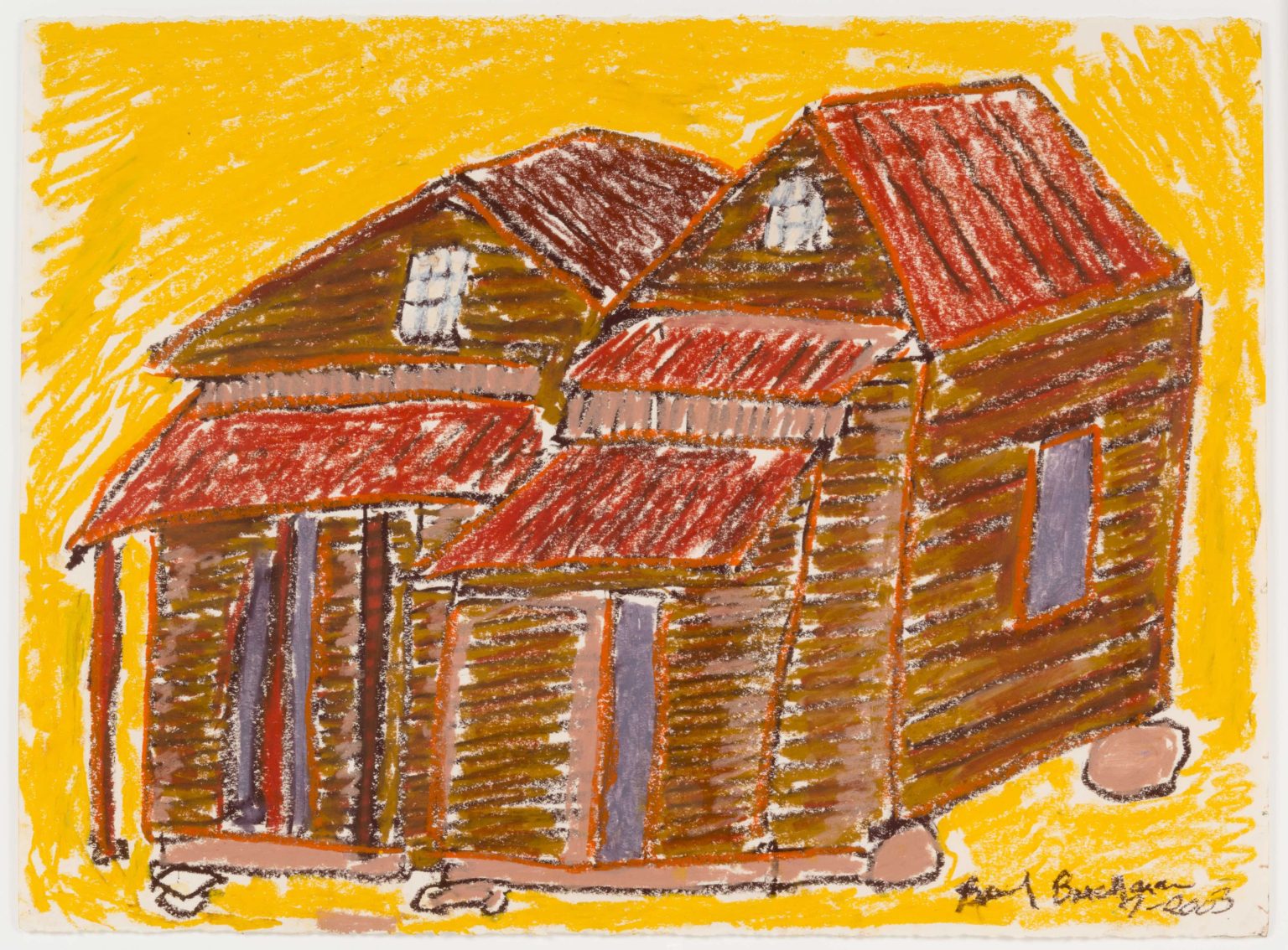 Beverly Buchanan, Lamar County, GA, 2003. Courtesy de l’artiste, Estate of Beverly Buchanan et Andrew Edlin Gallery, New York