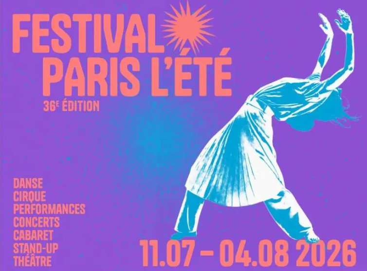 Festival Paris l’été – Affiche 2026. © Festival Paris l’été